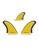 CAPTAIN FIN CO CHIPPA WILSON + NPJ TWIN ESP YELLOW - Keel Surf & Supply
