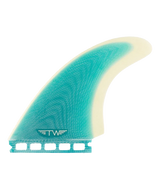 CAPTAIN FIN CO TYLER WARREN TWIN ESP - Turquoise - Keel Surf & Supply