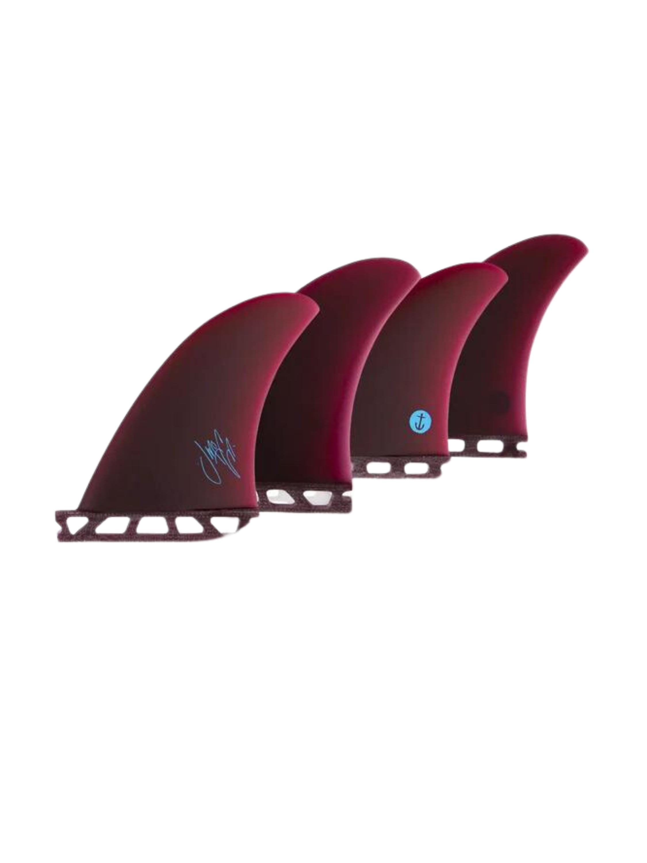 貴重◎　alkari fin 9.0 trueames captainfin Jeff Mccallum Twinzer - Brown - Single Tab - Captain Fin