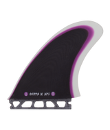 CAPTAIN FIN CO CHIPPA + NPJ TWIN ESP PURPLE - Keel Surf & Supply