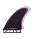 CAPTAIN FIN CO CHIPPA + NPJ TWIN ESP PURPLE - Keel Surf & Supply