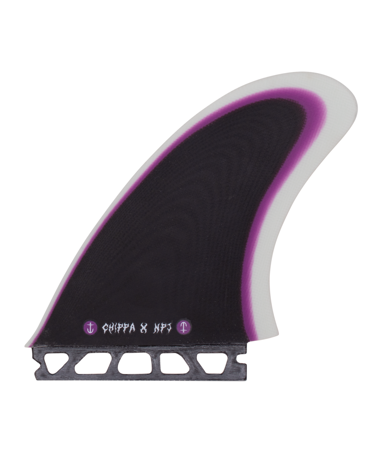 CAPTAIN FIN CO CHIPPA + NPJ TWIN ESP PURPLE - Keel Surf & Supply