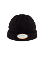 Keel Shop Beanie - Black | Keel Surf & Supply