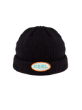 Keel Shop Beanie - Black | Keel Surf & Supply