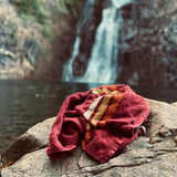 Layday Pontoon Towel ~ Merlot - Keel Surf & Supply