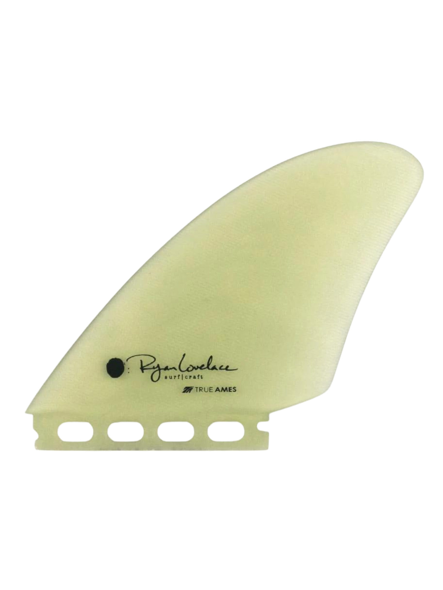 TRUE AMES LOVELACE PIGGYBACK KEEL ~ Clear - Keel Surf & Supply
