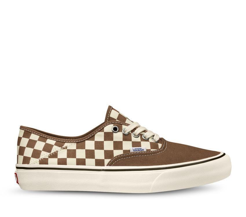 VANS Authentic SF Checkerboard Daschund Marshmallow Keel
